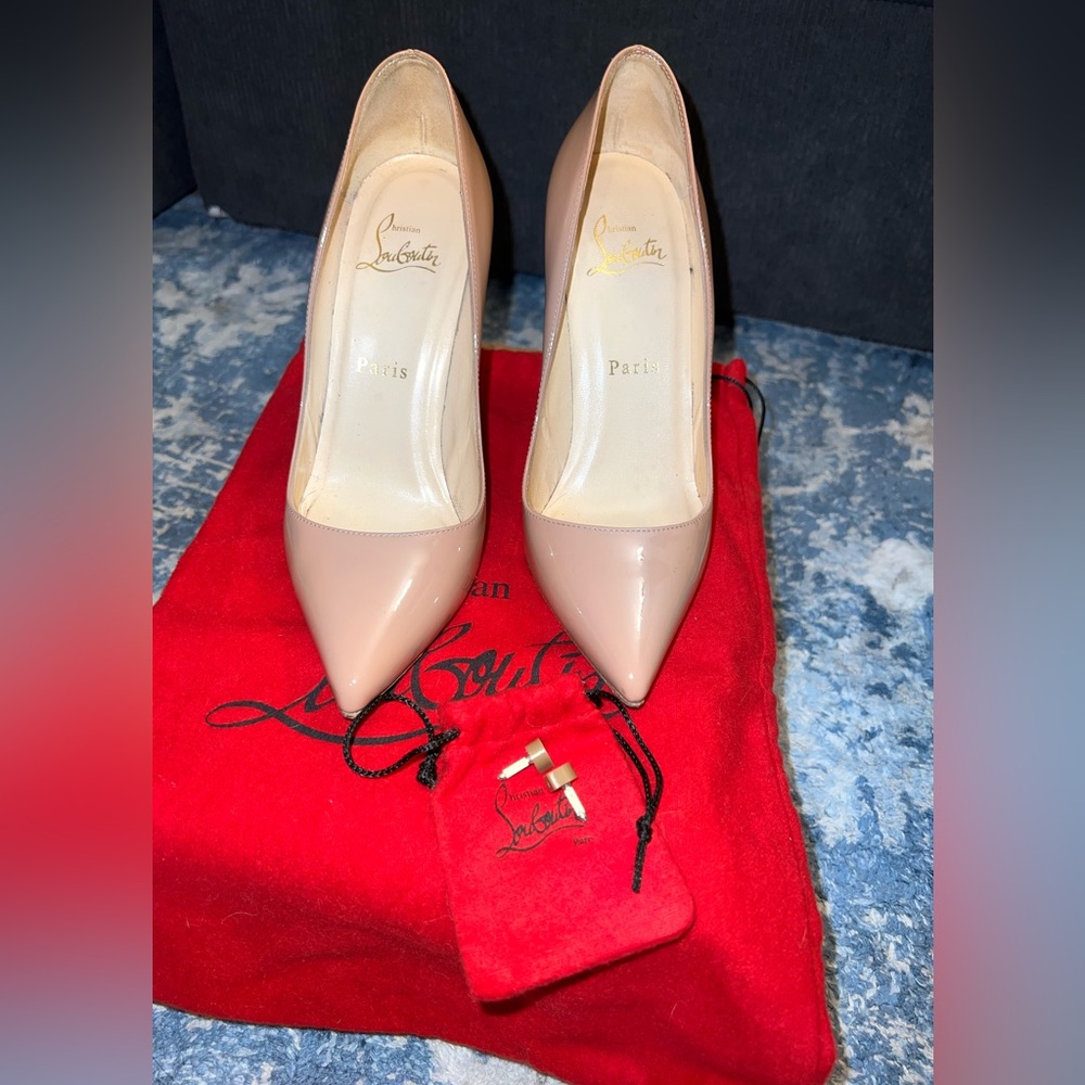 Christian Louboutin Pigalle 100 Patent Calf